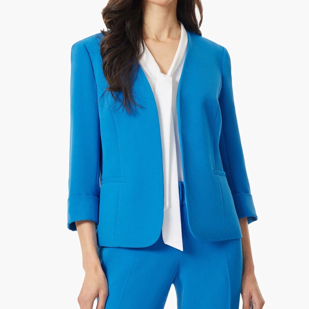 Kasper rolled cuff jacket
